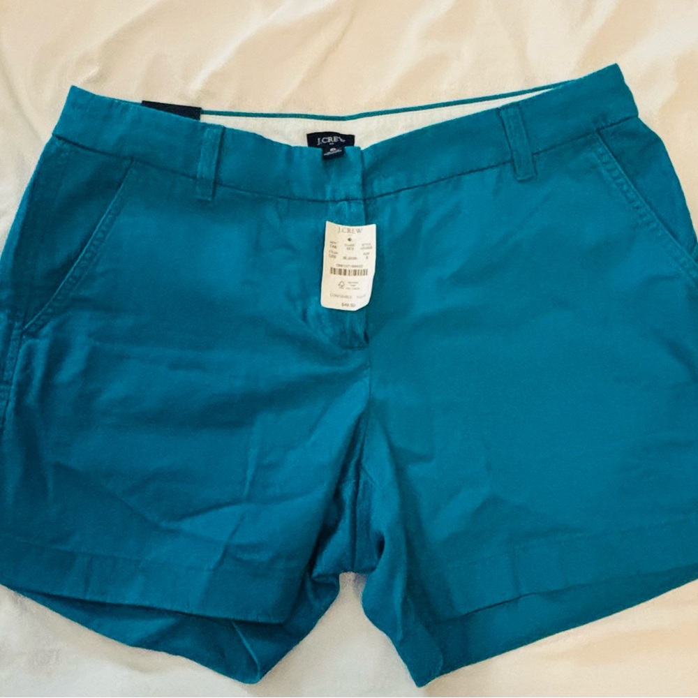 J. Crew Teal Women's Bermudas